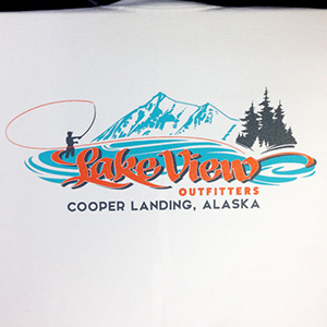 Lakeview T-shirt Print