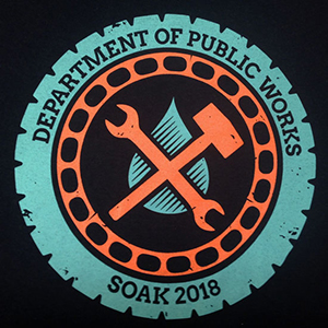 SOAK Department of Public Works - 2018 T-shirt Print