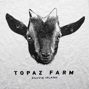 Topaz Farm Goat T-shirt Print